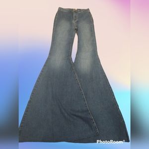 Free People Flare jeans pants women size 26